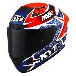 קסדה מלאה קיי ווי טי כתום/ כחול – KYT NX-RACE BALANCE ORANGE/ BLUE