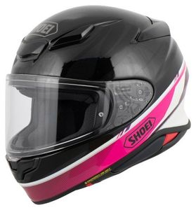 קסדה מלאה שואי אן אקס אר 2 שחור/ לבן/ ורוד – SHOEI NXR II NOCTURNE TC-7