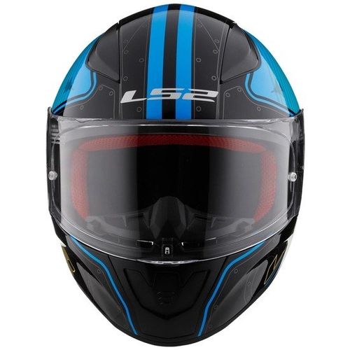 קסדה מלאה אל אס 2 רפיד כחול/ שחור – LS2 FF353 RAPID MACH II GLOSS BLACK BLUE