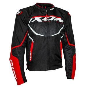 מעיל רב עונתי גברים איקסון שחור/ אדום – IXON CYCLON