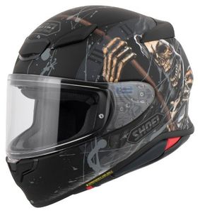 קסדה מלאה שואי אן אקס אר 2 שחור/ אפור מט – SHOEI NXR II FAUST TC-5