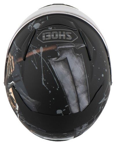 קסדה מלאה שואי אן אקס אר 2 שחור/ אפור מט – SHOEI NXR II FAUST TC-5
