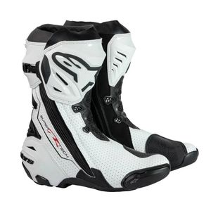 מגפי רכיבה אלפינסטארס לבן – ALPINESTARS SUPERTECH R VENTED
