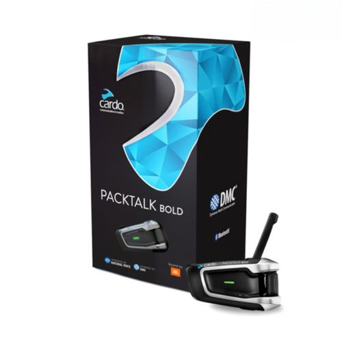 דיבורית בלוטוס לקסדה קארדו – CARDO PACKTALK BOLD JBL