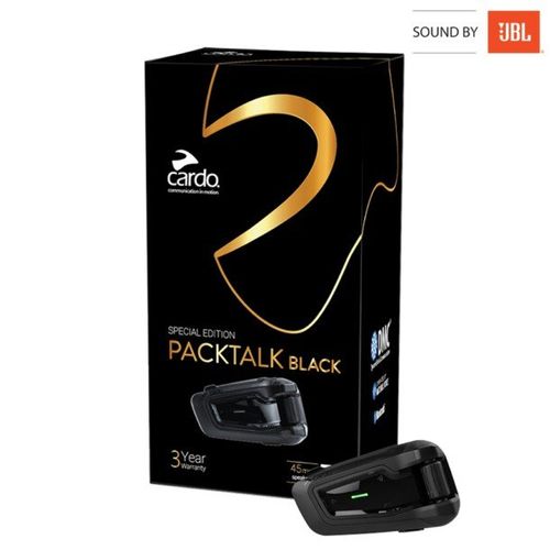 דיבורית בלוטוס לקסדה קארדו – CARDO PACKTALK BLACK