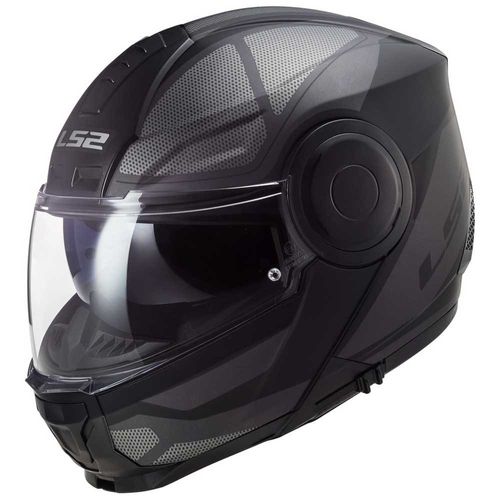 קסדה נפתחת אל אס 2 סקופ שחור/ טיטניום – LS2 FF902 SCOPE AXIS BLACK TITANIUM