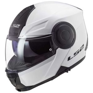 קסדה נפתחת אל אס 2 סקופ לבן מבריק – LS2 FF902 SCOPE SOLID GLOSS WHITE