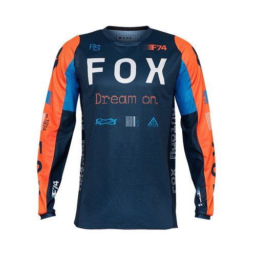 חליפת רכיבה פוקס 180 כחול/ כתום – FOX 180 RACE SPEC V25