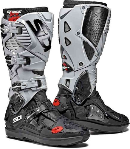 מגפי רכיבה סידי שחור/ אפור – SIDI CROSSFIRE 3 SRS