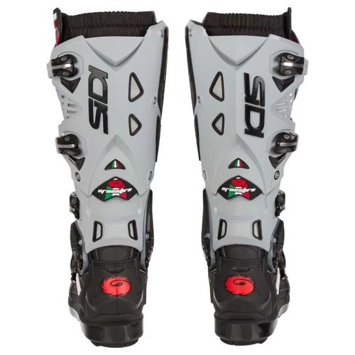 מגפי רכיבה סידי שחור/ אפור – SIDI CROSSFIRE 3 SRS