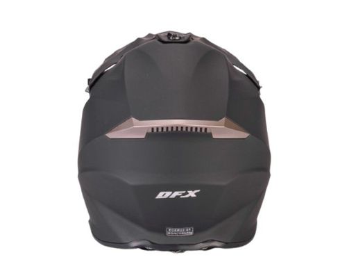 קסדת רכיבה די אף איקס שחור מט – DFX HELMET