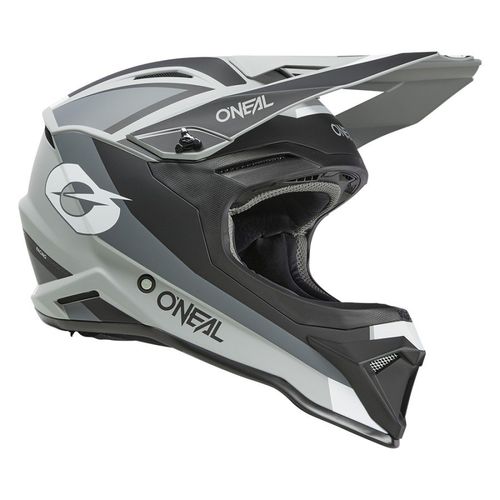 קסדת שטח אוניל שחור/ אפור – ONEAL 1SRS STREAM BLACK/ GREY V.24