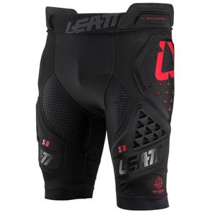 מכנס (טייץ) קצר ממוגן ליט שחור – LEATT IMPACT PANTS 3DF 5.0