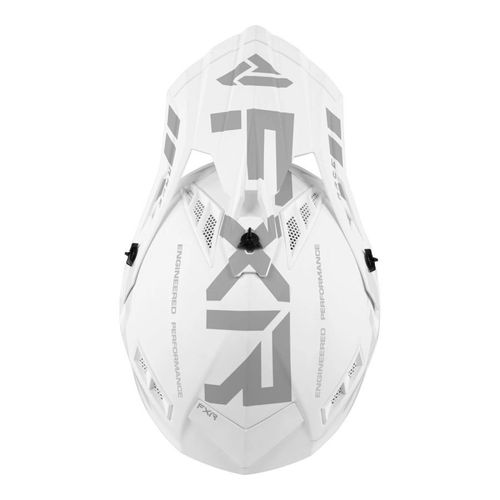 קסדת רכיבה אף אקס אר לבן – FXR RACING HELIUM RACE