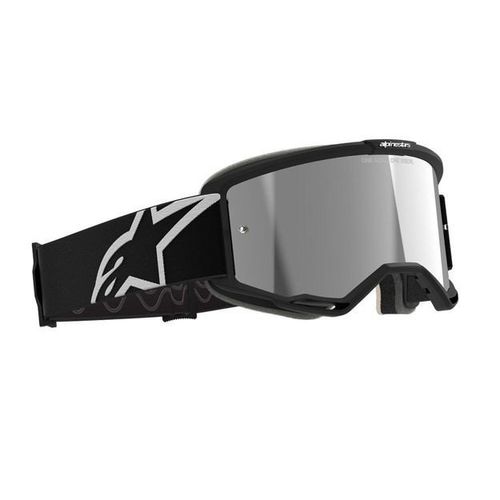 משקפי אבק אלפינסטארס שחור/ עדשת מראה – ALPINESTARS VISION 5 CORP