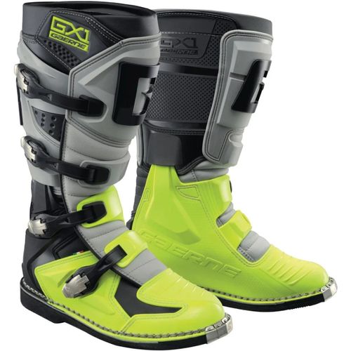 מגפי רכיבה גרנה אפור/ צהוב/ שחור – GAERNE GX1 GOODYEAR