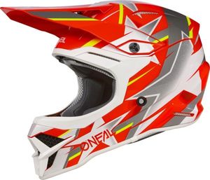 קסדת רכיבה אוניל אדום/ אפור – ONEAL 3SRS RIDE RED/ GREY V.23
