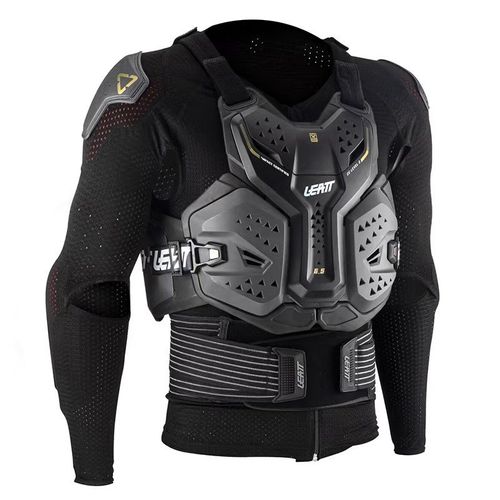 מגן גוף (חליפת לחץ) ליט שחור – LEATT 6.5 BODY PROTECTOR HD