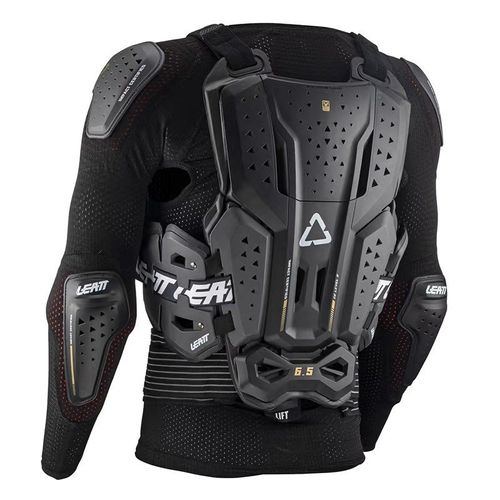 מגן גוף (חליפת לחץ) ליט שחור – LEATT 6.5 BODY PROTECTOR HD