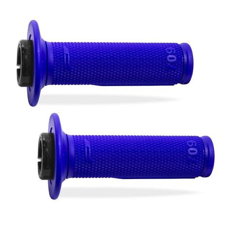 גריפים עם נעילה וידית מצערת כחול – PROGRIP 709 LOCK-ON