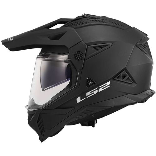 קסדת אדוונצ'ר אל אס 2 פיוניר II שחור מט – LS2 PIONEER MX 702
