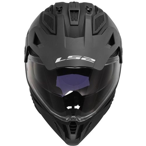 קסדת אדוונצ'ר אל אס 2 פיוניר II שחור מט – LS2 PIONEER MX 702