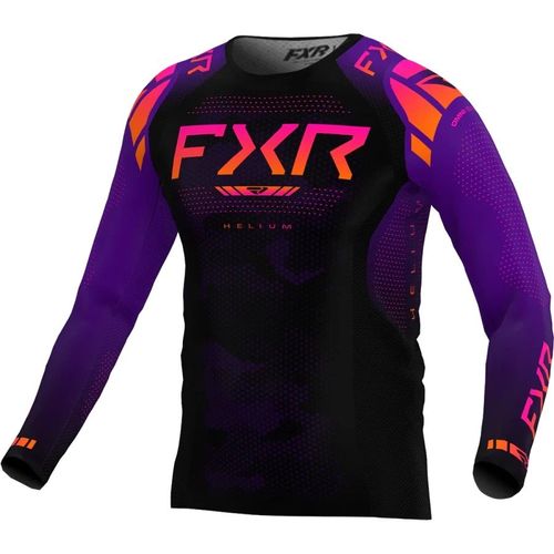 חליפת רכיבה אף אקס אר סגול/ שחור – FXR RACING HELIUM COMBO GAMMA V25‏
