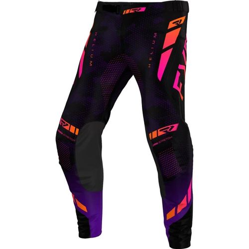 חליפת רכיבה אף אקס אר סגול/ שחור – FXR RACING HELIUM COMBO GAMMA V25‏