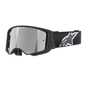 משקפי אבק אלפינסטארס שחור/ אפור/ עדשת מראה – ALPINESTARS SUPERTECH CORP
