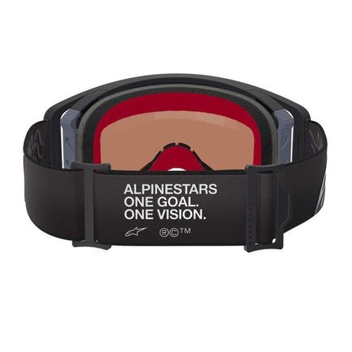 משקפי אבק אלפינסטארס שחור/ אפור/ עדשת מראה – ALPINESTARS SUPERTECH CORP