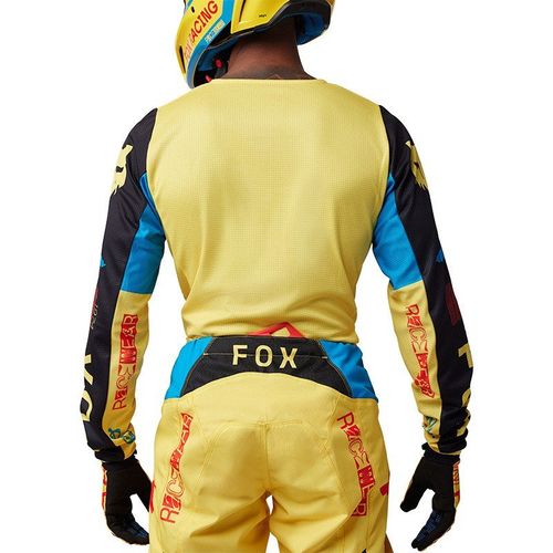 חליפת רכיבה פוקס 180 צהוב – FOX 180 RACE SPEC V25