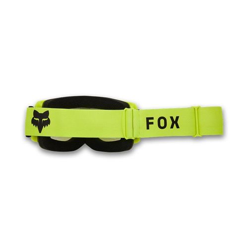 משקפי אבק פוקס צהוב – עדשה שקופה – FOX MAIN CORE V25