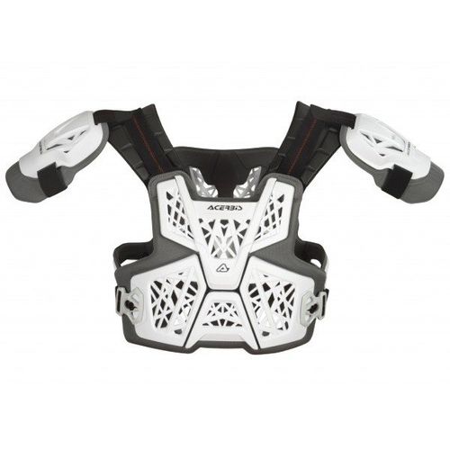 מגן גוף מאוורר אצ'רביס לבן/ אפור – ACERBIS GRAVITY BLACK GREY
