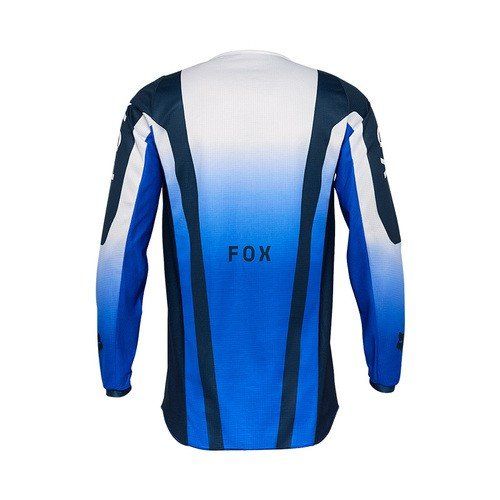 חליפת רכיבה פוקס 180 כחול/ לבן/ שחור – FOX 180 LEAN V25