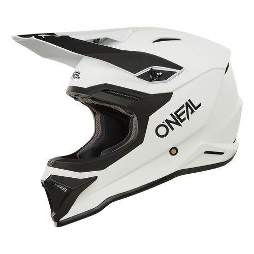 קסדת שטח אוניל לבן – ONEAL 1SRS SOLID WHITE V.24