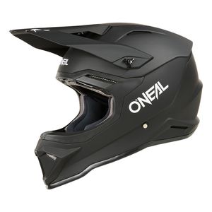 קסדת שטח אוניל שחור מט – ONEAL 1SRS SOLID BLACK V.24