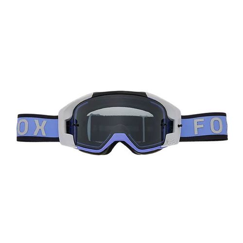 משקפי אבק פוקס לבן / כחול – עדשה שקופה – FOX VUE MAGNETIC GOGGLES