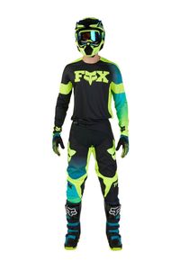 חליפת רכיבה פוקס 360 שחור / צהוב – FOX 360 STREAK V24