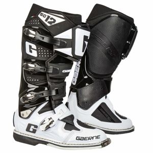 מגפי רכיבה גרנה לבן/ שחור – GAERNE SG.12 LIMITED EDITION
