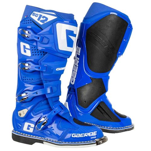 מגפי רכיבה גרנה כחול/ לבן – GAERNE SG.12 LIMITED EDITION