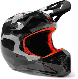 קסדת רכיבה פוקס אפור/ שחור – FOX V1 BNKR V23