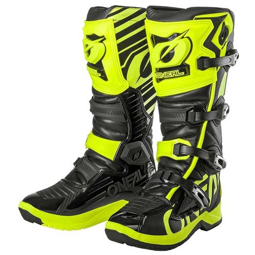 מגף רכיבה אוניל שחור/ צהוב – ONEAL RMX BOOTS