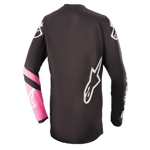 חליפת רכיבה נשים אלפינסטארס שחור/ ורוד – ALPINESTARS FLUID CHASER