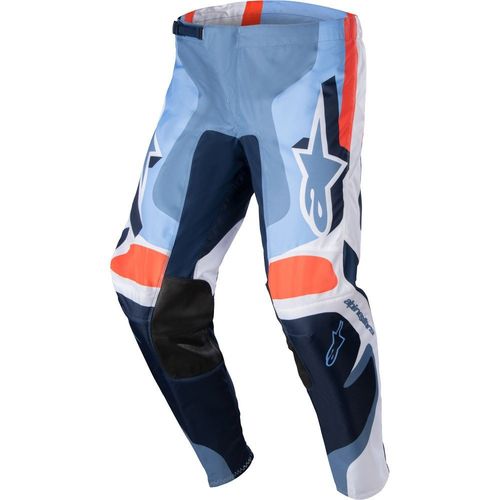 חליפת רכיבה אלפינסטארס כחול/ לבן/ כתום – ALPINESTARS FLUID AGENT