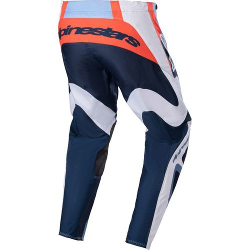 חליפת רכיבה אלפינסטארס כחול/ לבן/ כתום – ALPINESTARS FLUID AGENT