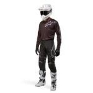 חליפת רכיבה אלפינסטארס 2023 שחור/ כסוף – ALPINESTARS RACER GRAPHITE BLACK