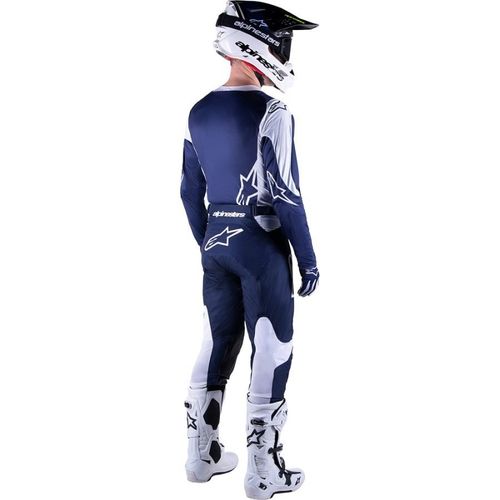 חליפת רכיבה אלפינסטארס כחול/ לבן – ALPINESTARS RACER HOEN