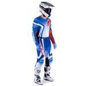 חליפת רכיבה אלפינסטארס 2023 כחול/ אדום/ לבן – ALPINESTARS RACER SEMI