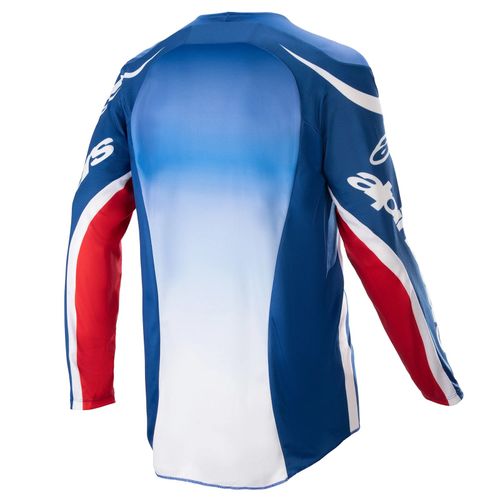 חליפת רכיבה אלפינסטארס 2023 כחול/ אדום/ לבן – ALPINESTARS RACER SEMI