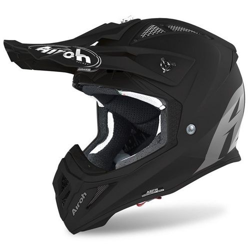 קסדת שטח אירו אביאטור אייס שחור מט – AIROH AVIATOR ACE BLACE MATT